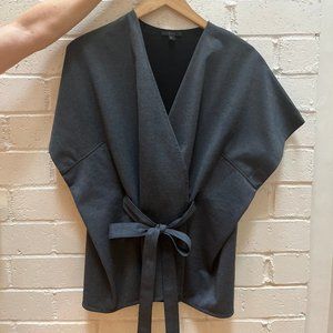 COS Gray Belted Kimono style Blazer